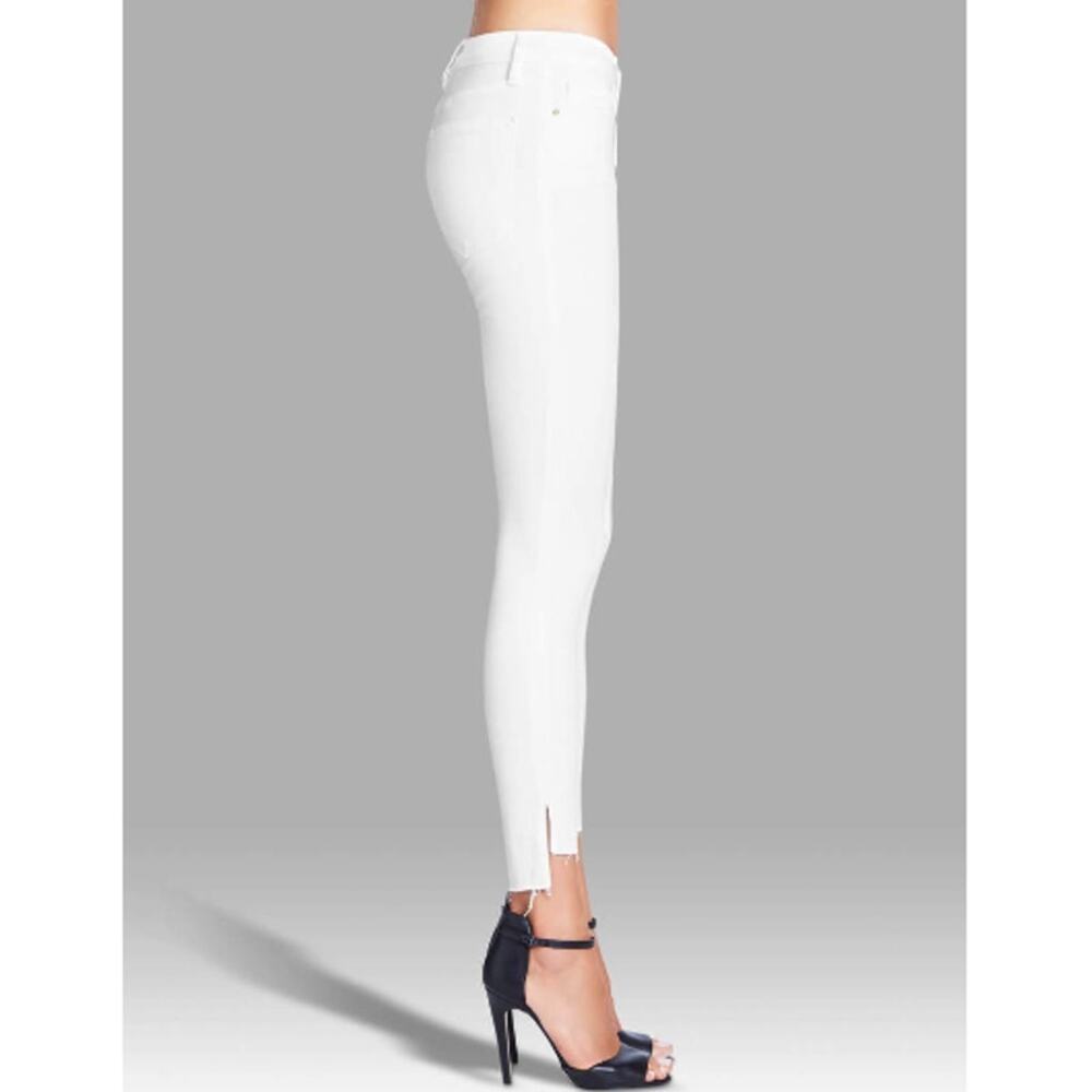 New ~ FRAME ~  Le Skinny De Jeanne Raw Stagger Mid-rise Jeans Size 24 - Picture 3 of 11